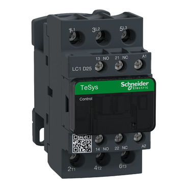 CONTACTOR ,TESYS DECA , 3P ,AC-3 25 A BOBINA 220VAC LC1D25M7 SCHNEIDER ELECTRIC - Imagen 2